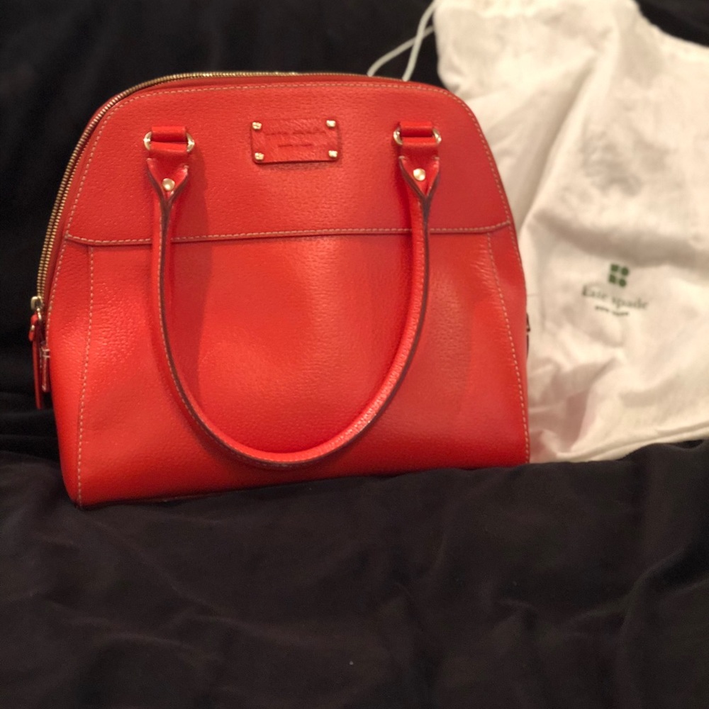 Orange Kate Spade ♠️ satchel